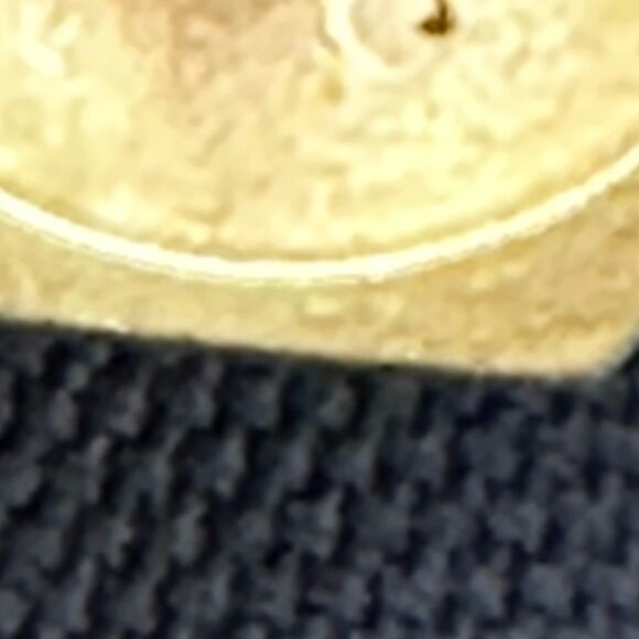 8 Vintage Designer Escada Gold Black dimensional pictorial buttons 4 large 4 am - Picture 8 of 12